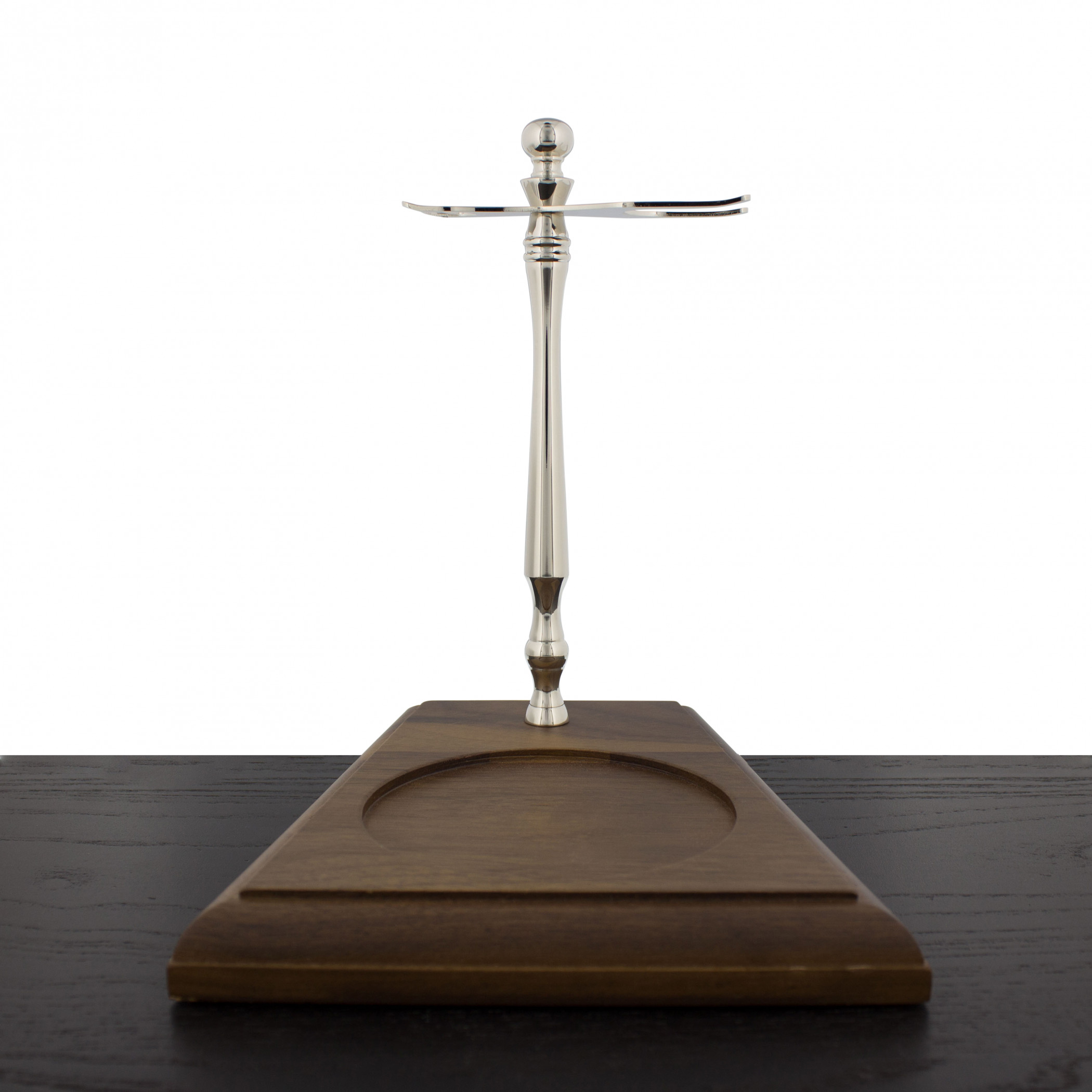 Product image 0 for Col. Conk Chrome & Wood Stand